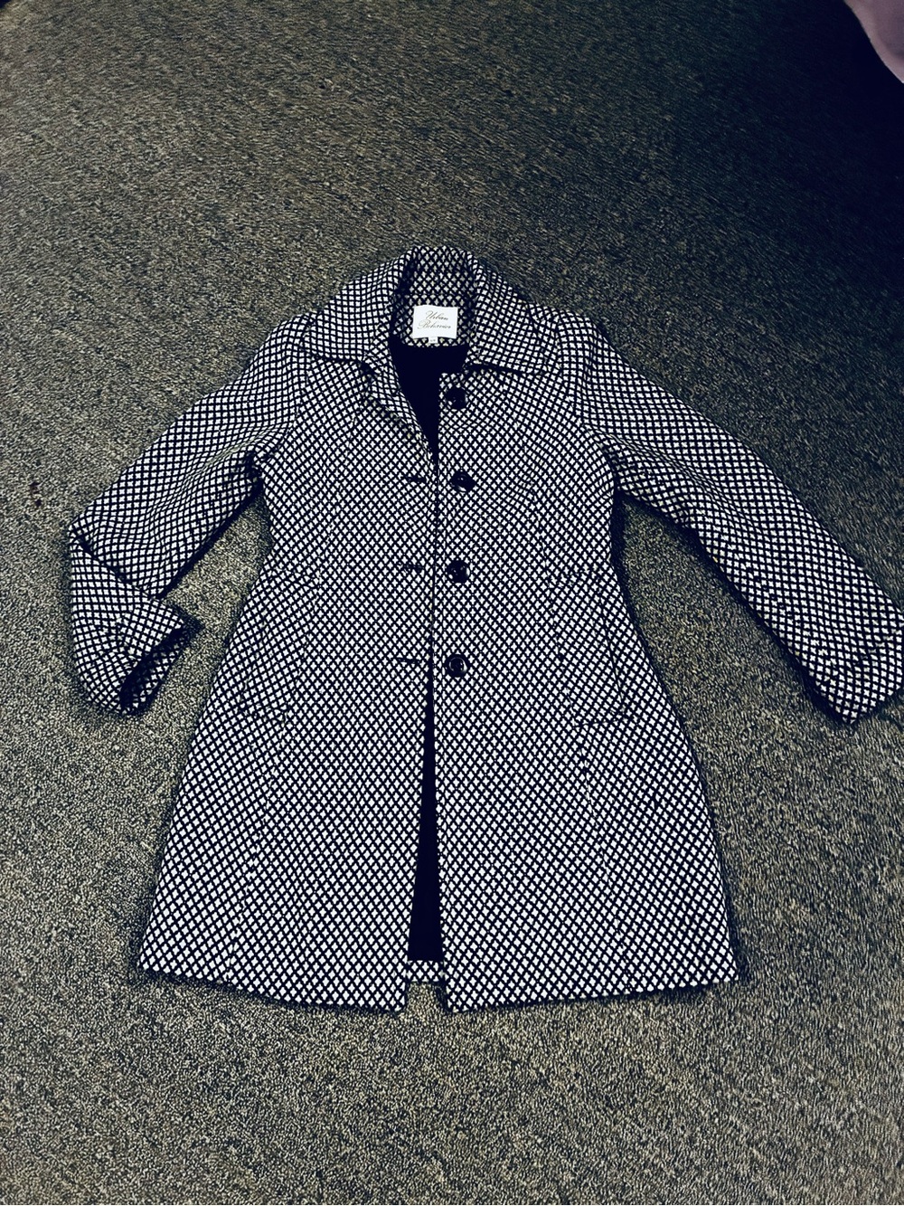 Vintage Urban Behavior single breasted coat (L)